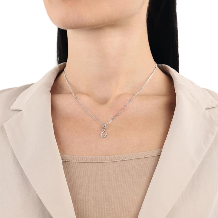 Immagine prodotto Amor Charms für Damen, 925 Sterling Silber, Zirkonia synth. | Hufeisen (Argento 925)