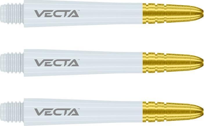 Winmau Shaft Vecta medium white/gold 7025-213 (L (47 mm))
