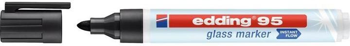 Produktbild Edding 95 Glasboardmarker farbsortiert 1,0 - 5,0 mm, 4 St. (Rosa, Hellblau, Orange, Schwarz, 3 mm, 4 x)