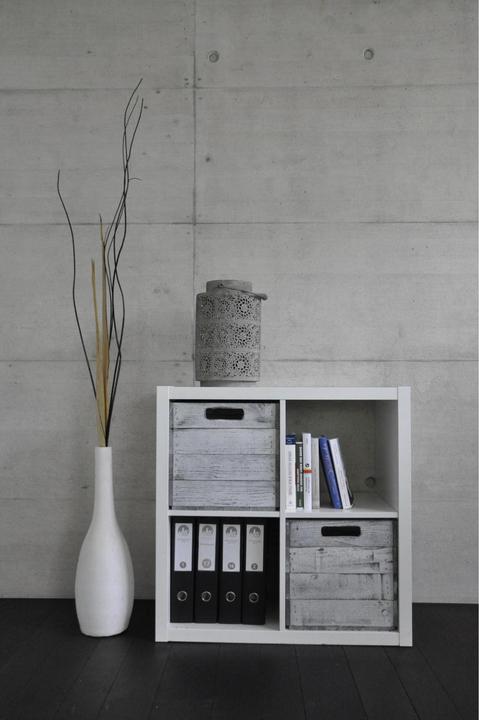 Actual product image Holz Zollhaus Storage box vintage shabby 33 x 38 cm (33 cm, 39.61 l)