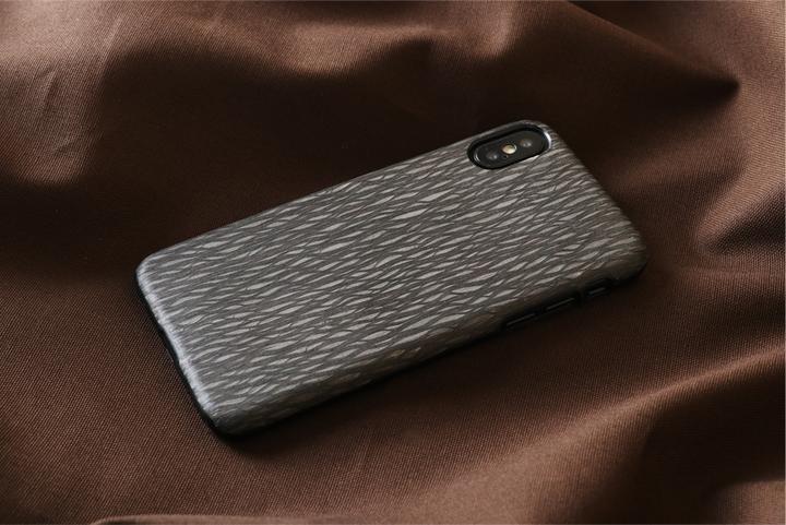 Actual product image Man&Wood SmartPhone case iPhone X/XS carbalho black (Apple iPhone X, Apple iPhone XS)