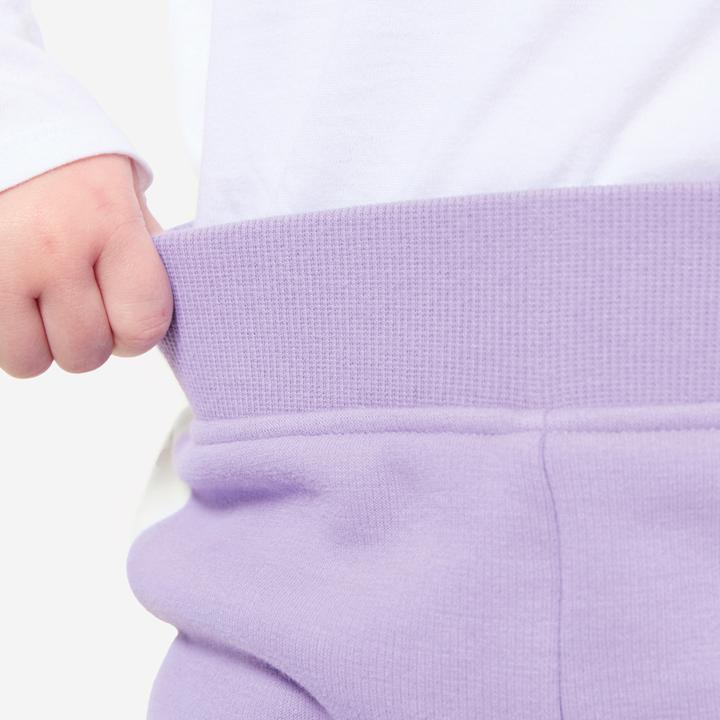 Produktbild Domyos Jogginghose Baby warm - lila/weiss (122)