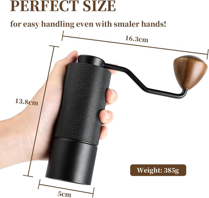 Produktbild Ishewudu Manuelle Kaffeemühle mit Edelstahl-Kegelmahlwerk