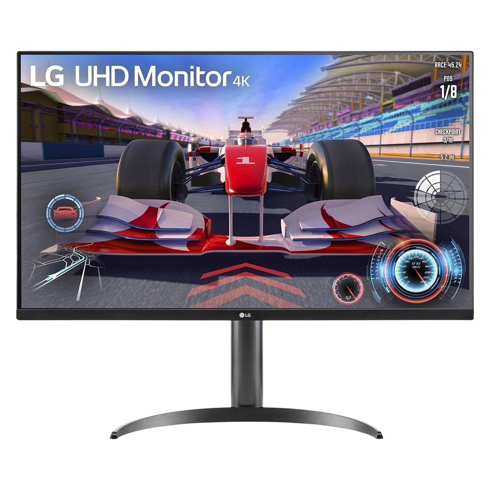 LG Monitor Ultrafine 32UR550K-B 32UR550KB (32UR550K-B) (3840 x 2160 Pixel, 31.50"), Monitor, Schwarz