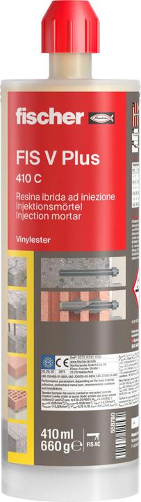 Image du produit Fischer Injektions-Mörtel FIS V Plus 410 C