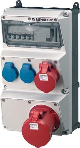 Actual product image Mennekes MEN 930016 Socket outlet combination AMAXX (2 x, CEE 16/5)
