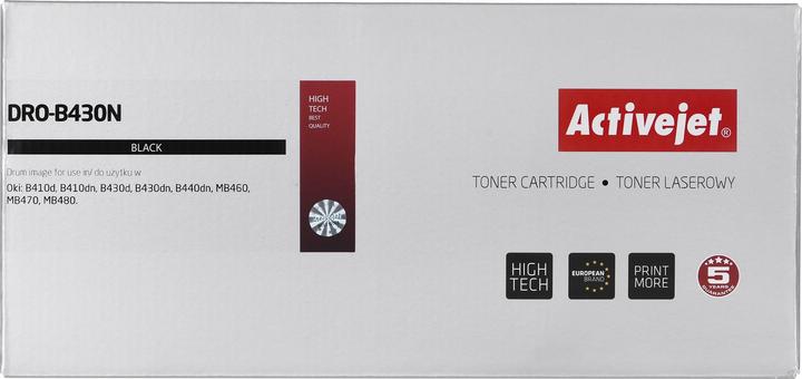 Productafbeelding Activejet DRO-B430N Drum (Vervanging OKI 43979002 Supreme 25000 pagina's zwart) (BK)