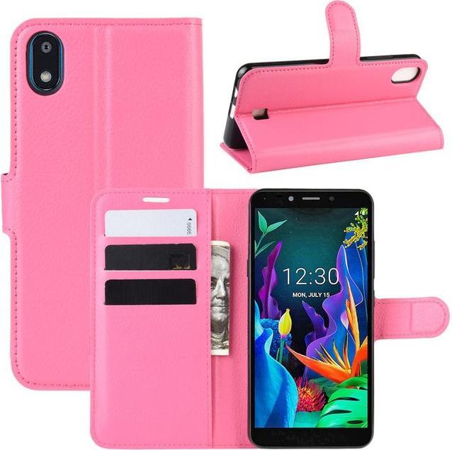 Produktbild MU Classic Litchi Leder Bookcover Series (Huawei P20 Lite (2019))