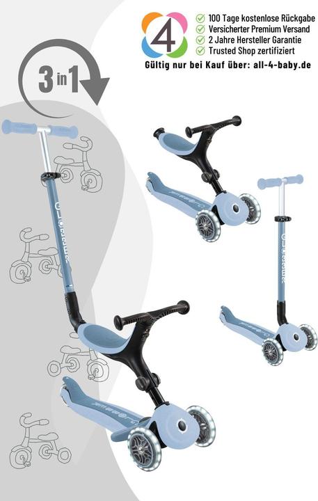 Produktbild Globber Go-Up Active Lights 3-in-1 Kinderfahrzeug