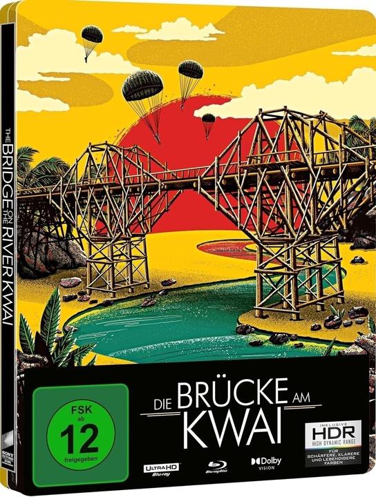 Image du produit Sony Le Pont de la rivière Kwaï (Blu-ray 4k, 1957, Allemand, Français, Italien, Anglais)
