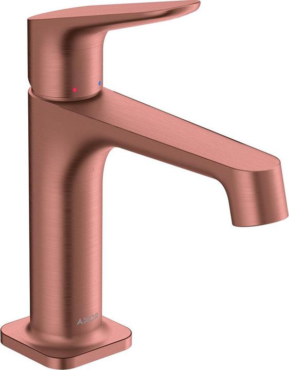 rosso spazzolato oro