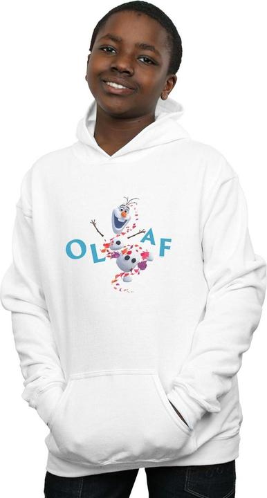 Immagine prodotto Disney Frozen 2 Olaf Leaf Jump Felpa con Cappuccio Ragazzi (128)