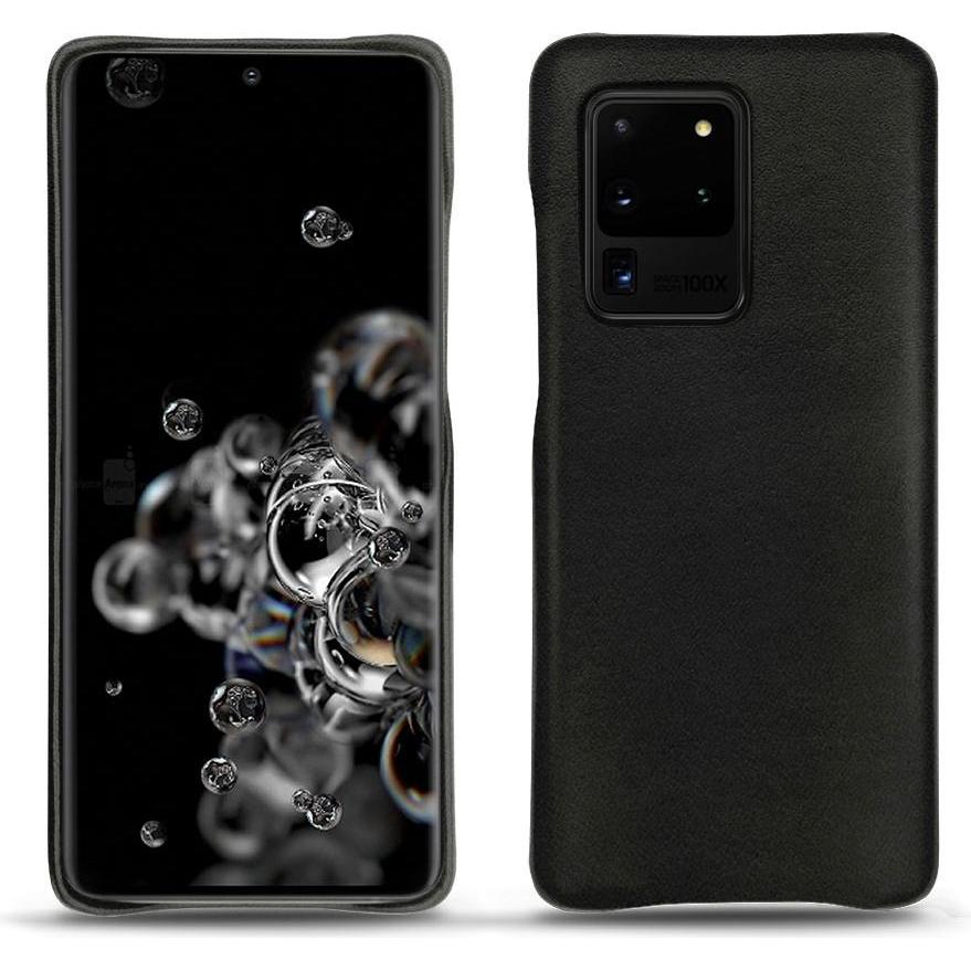 Noreve Lederschutzhülle (Samsung Galaxy S20 Ultra 5G), Smartphone Hülle, Schwarz