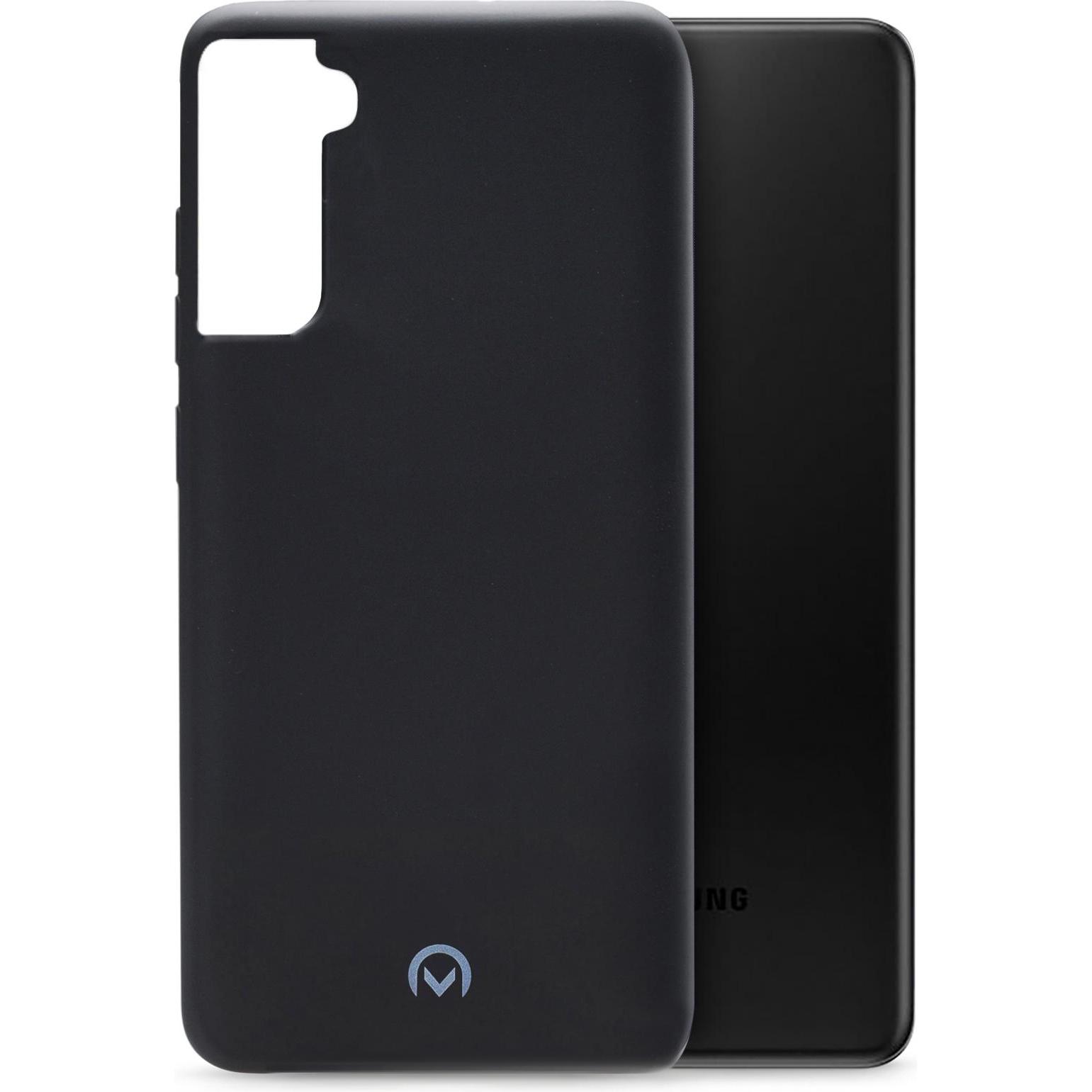 Mobilizera Mobilize Rubber Gelly Cover Til Samsung Galaxy S21+ Mat Sort (Samsung Galaxy S21+), Smartphone Hülle, Schwarz
