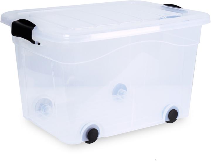 Actual product image Siena Home Set of 3 storage box 20 l with wheels (45 x 33.5 x 25 cm, 20 l)