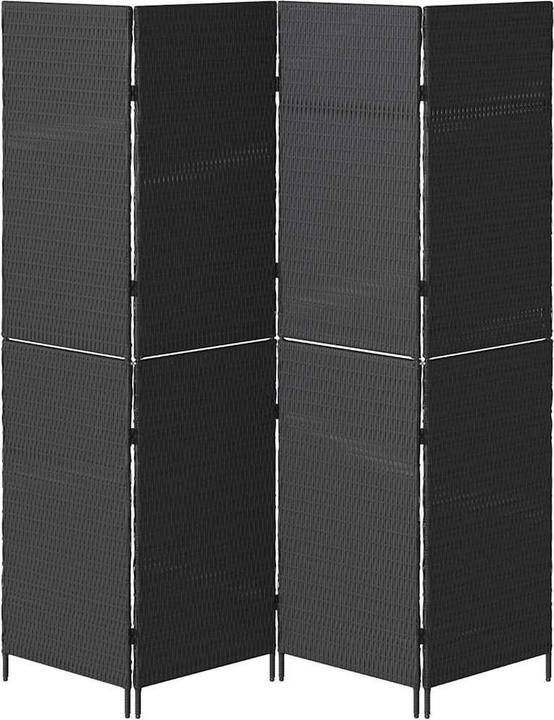 Image du produit vidaXL Séparation de pièce noire