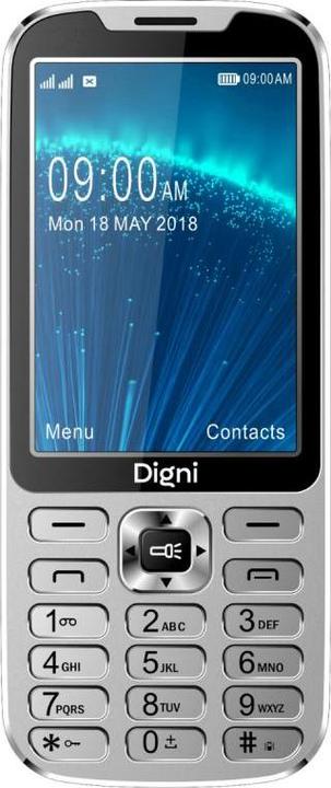 Image du produit Estar Téléphone portable Digni Call 4G, 64 MB, argent (3.50", 0.30 Mpx)