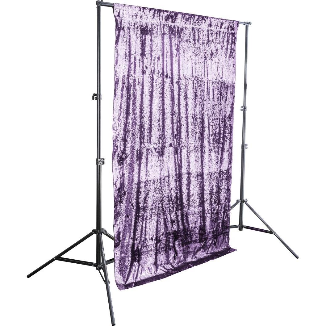 Thumbnail - Walimex Paillettenhintergrund 1,3x2m (130 cm), Hintergrundsystem, Rosa, Blau