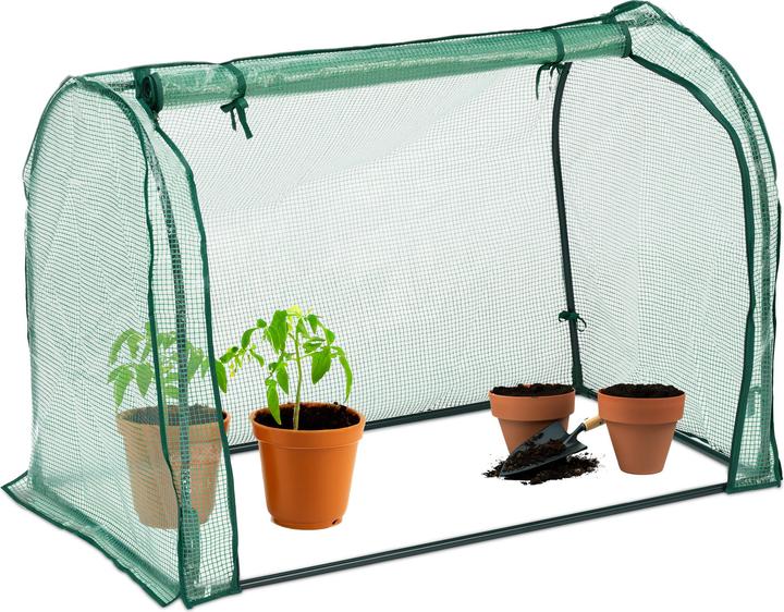 Actual product image Relaxdays Foliengewächshaus