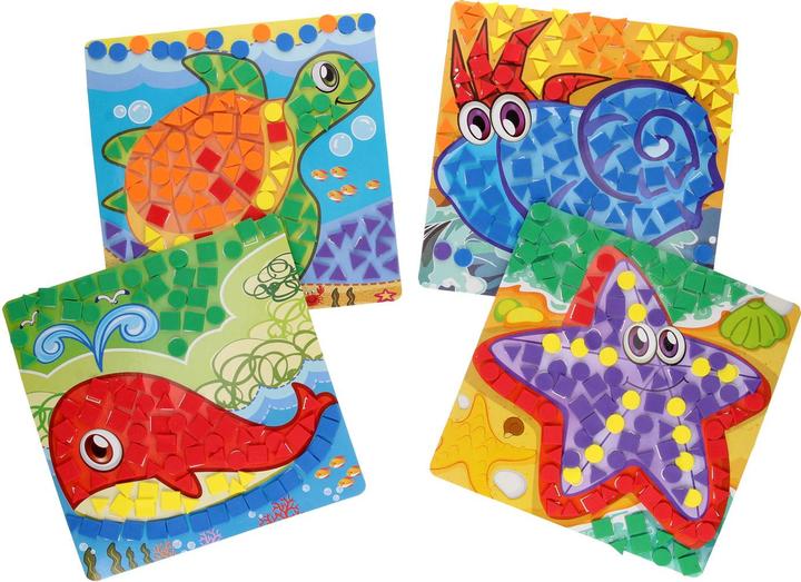 Produktbild Mosaik-Bastelarbeiten mit Meerestieren