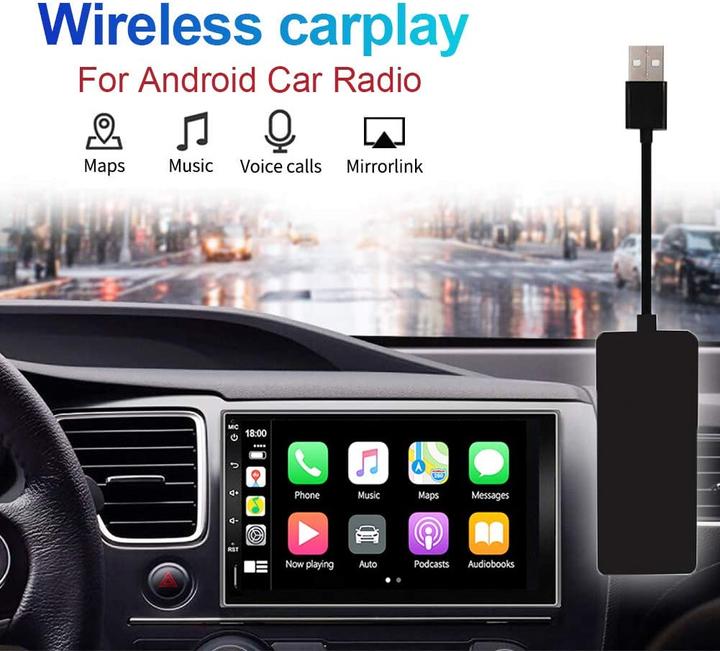 Produktbild Yuntx Wireless USB Android Auto CarPlay Dongle
