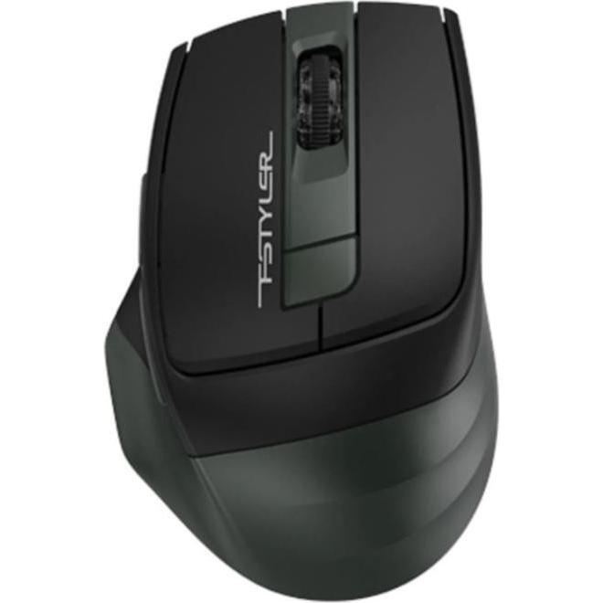 A4Tech A4TMYS46716 Maus rechts RF kabellos + Bluetooth Optisch 2000 DPI (Kabellos), Maus, Grün