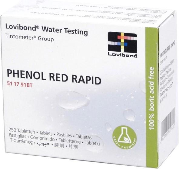 Produktbild Lovibond Reagenztabletten Phenol Red Rapid (pH)