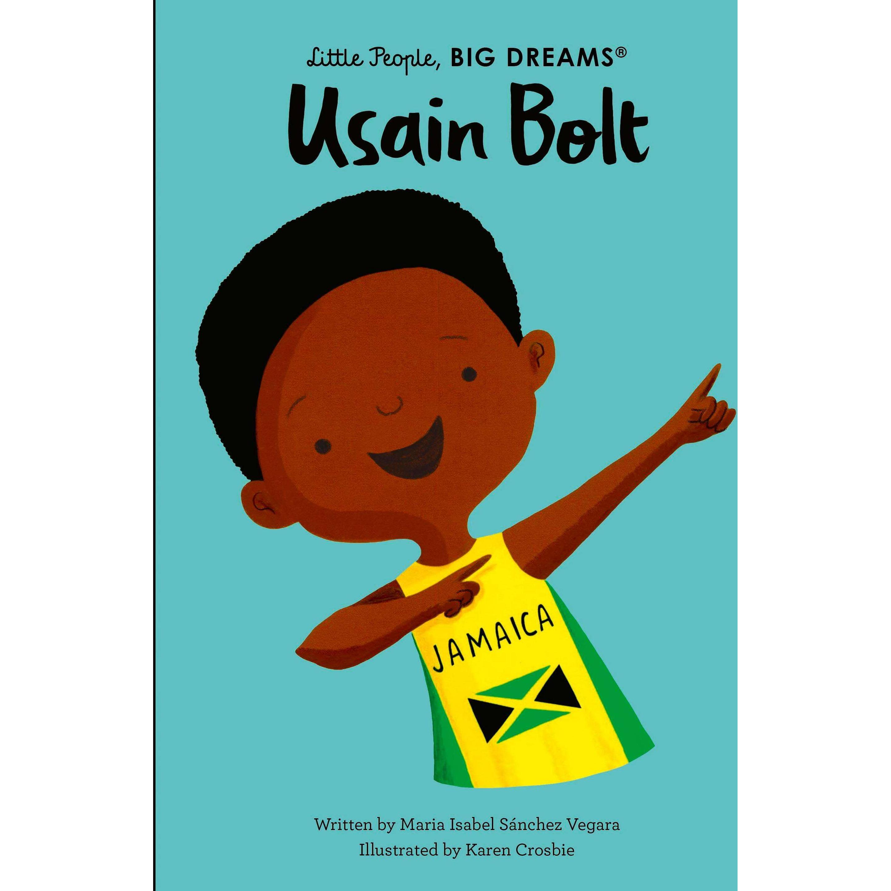 Usain Bolt, Kinderbücher von Maria Isabel Sánchez Vegara, Karen Crosbie