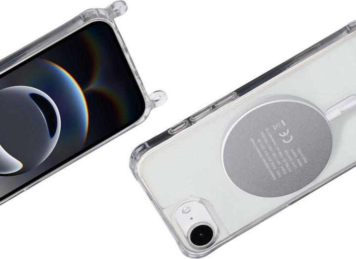 Actual product image Casetastic Base Case MagSafe Compatible Apple iPhone 16e Clear (Apple iPhone 16e)