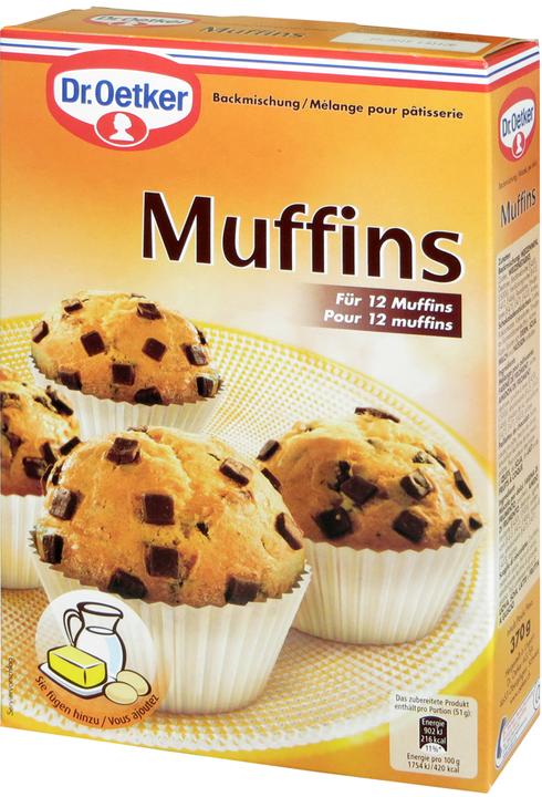 Actual product image Dr. Oetker Muffins baking mix (370 g)