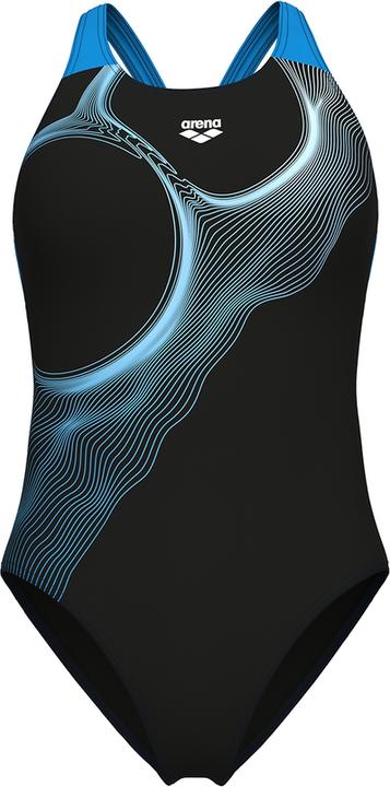 Produktbild Arena W Ripples Swimsuit V Back B (40)