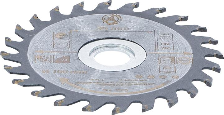 Actual product image BGS Carbide Tipped Circular Saw Blade | Ø 100 x 30 x 2.1 mm | 24 teeth