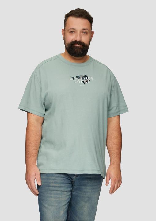 Image du produit S.Oliver T-Shirt T-Shirt mit Stickerei aus Waffeljersey (XXL)