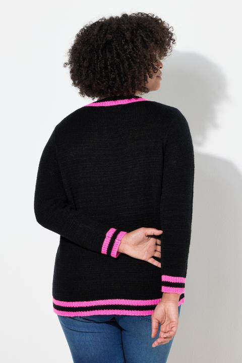 Produktbild Angel of Style Pullover, Straight Fit, HAPPY Schriftzug, Langarm (58)