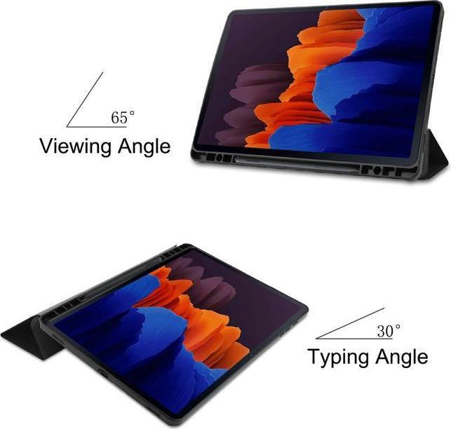 Produktbild MU Style Dreifach faltbare Hülle mit Muster (Galaxy Tab S7+)