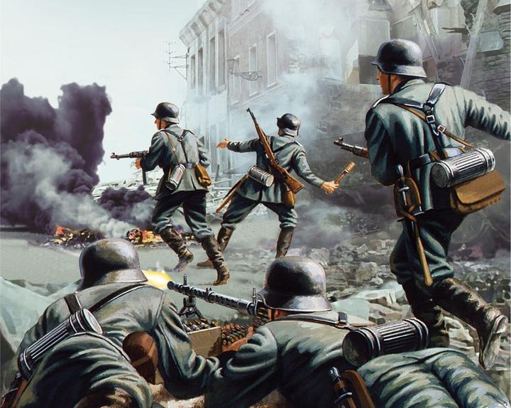 Actual product image Hornby WIWII German Infantry