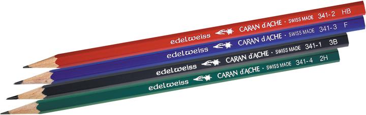 Immagine prodotto Caran d'Ache Edelweiss Graphitstift im Blister (2.10 mm, F, 10 x)