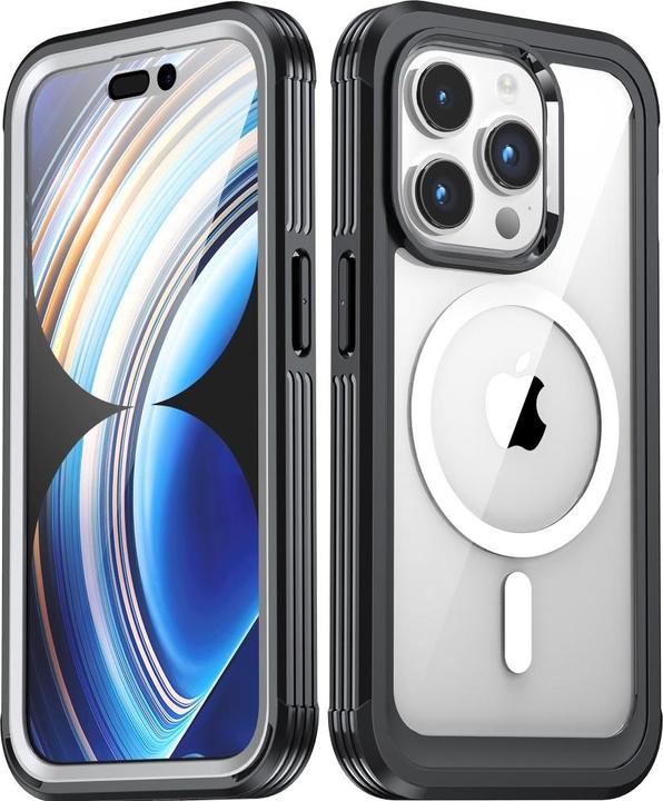 Actual product image Ueli Express 2 in 1 iPhone 15 Pro Max Hybrid MagSafe Case with Bulletproof Glass Display Protection (1 pcs., Apple iPhone 15 Pro Max)