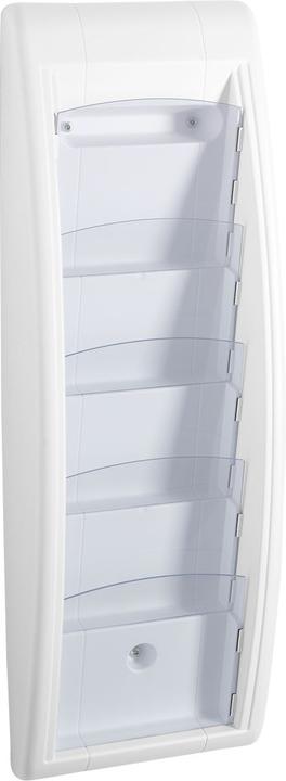 Actual product image Paperflow Brochure wall holder Quickfit, DIN A5 o. DIN 1/3 A4 (A5)