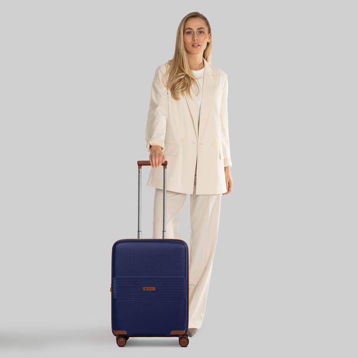 Image du produit Farmhood Eco Edition 02 4 Rollen Kabinentrolley 55 cm mit Dehnfalte (44 l)