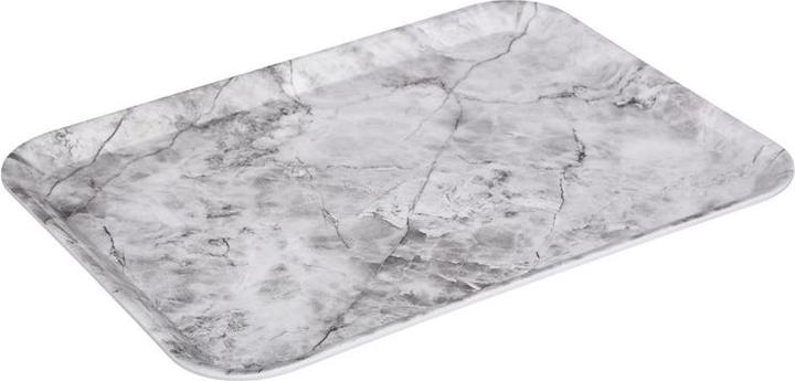 Five TRAY 33X43 MELA WHT MARBLE