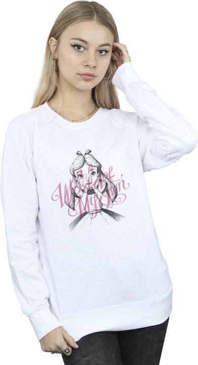 Image du produit Disney Sweatshirt Womens/Ladies Alice In Wonderland In A World Of My Own (Alice au pays des merveilles (M)