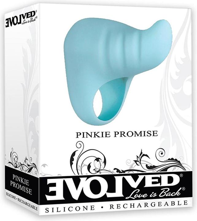 Productafbeelding Evolved Love is Oplaadbare Pinkie Promise Blauwe Vinger Vibrator