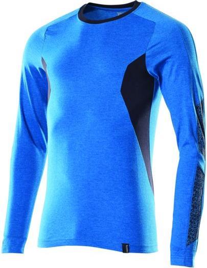Produktbild Mascot Longsleeve ACCELERATE azurblau / schwarzblau (XL)