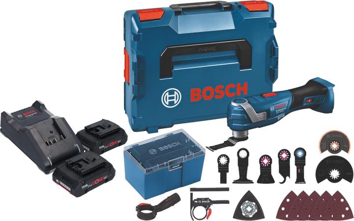 Produktbild Bosch Professional GOP 18V-34 Professional Akku Multi Cutter 18 V Starlock Plus + 2x ProCore Akku 4,0 Ah +
