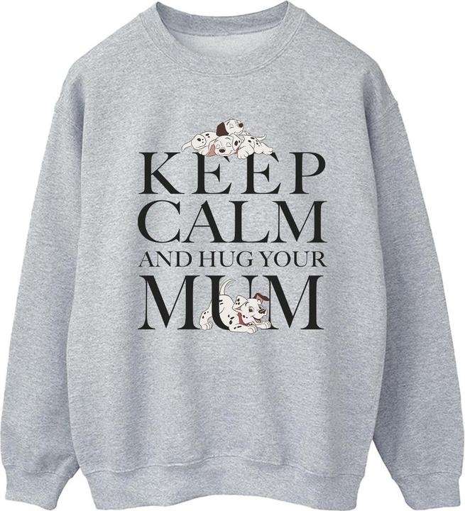 Produktbild 101 Dalmatians Keep Calm And Hug Your Mum Sweatshirt (M)