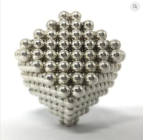 Actual product image Neoballs Magnetic balls nickel - Tesseract Cassette