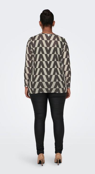 Actual product image Only Curvy mesh top with long sleeves (M)