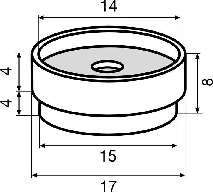 Produktbild Wagner Quickclick Silencer Slim (Steckgleiter, 1 Stk.)