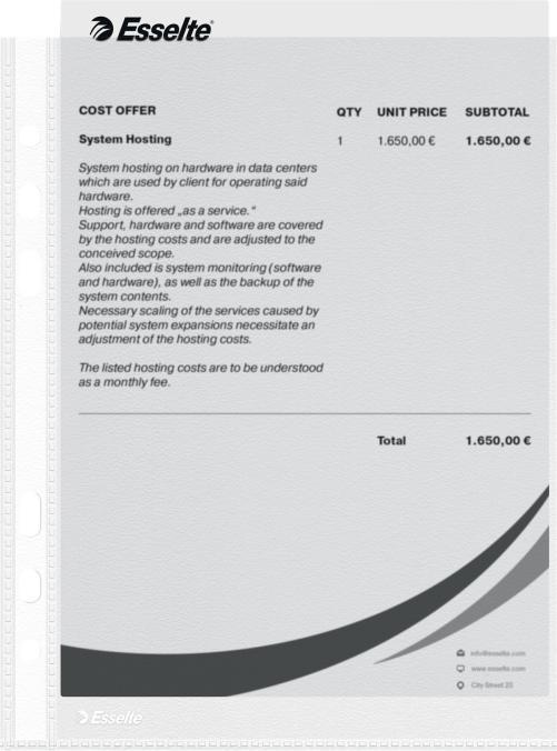 Actual product image Leitz Brochure cover (A5, 1x)